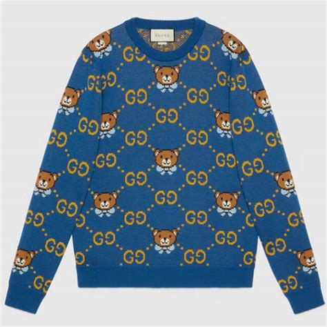 calvin the bear gucci jumper|gucci tracksuit men's.